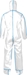 ChemMax 2 Coverall w/ Attached Hood, Boots and Elastic Wrists - C2B414