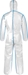 ChemMax 2  Coverall w/ Attached Hood, Elastic Wrists and Ankles - C2B428