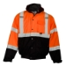 Orange Ripstop Fleece Lined Bomber Jacket from ML Kishigo