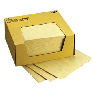 Chemical Sorbent Pad, 4 Boxes / Case, Environmental Safety Product from 3M