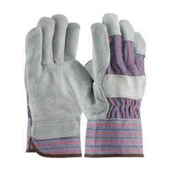 Economy Grade Split Cowhide Leather Palm Glove from PIP