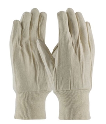 Premium Grade Cotton Canvas Single Palm Glove- Knit Wrist WCR-708, 90-908