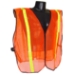 Non-Rated Hi-Viz Safety Vest w/ 1" Reflective Tape - SV