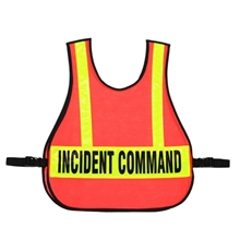 Command Vest for IC Triage / MC System with Reflective Strips from R&B Fabrications