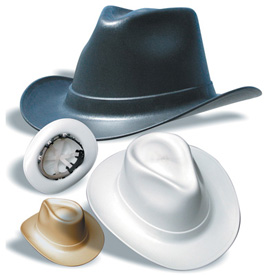 Vulcan Cowboy Hard Hat (Ratchet Suspension) from Occunomix