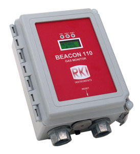 Beacon 110 Single Channel Wall Mount Controller from RKI Instruments